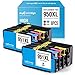 myCartridge Upgraded Chips 950xl 951xl Compatible Ink Cartridges Replacement for HP 950 XL 951 XL Combo(2 Black 2 Cyan 2 Magenta 2 Yellow,8-Pack) for OfficeJet Pro 8600 8610 Printer Ink