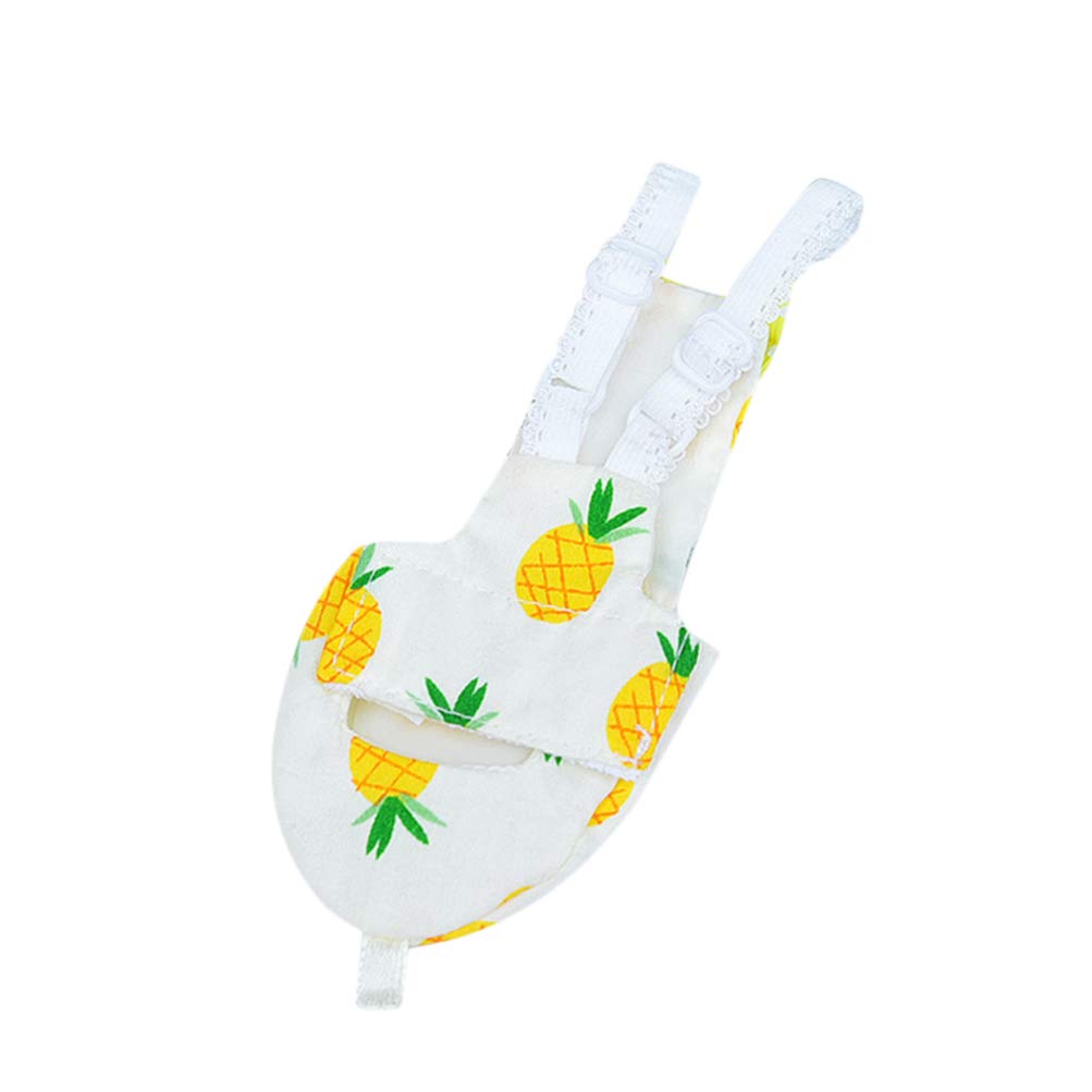 Balacoo Bird Diaper Flight Suit Nappy Pet Pee Pad Suitable For Parrot African Grey Budgie Parakeet Cockatoos (Size XS, Random Style)