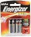 Energizer AAA Batteries (4 Count), Triple A Max Alkaline Battery primary