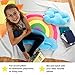 Cloud Pillow as Accent Pillow or Floor Sitting Pillow - Light Blue Color, Fun Design, Soft Materials for Kids Bedroom Decor or Accent Pillow in Other Rooms