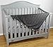 Dear Baby Gear Bears Deluxe Baby Blanket - Reversible, Milestone & Newborn Gifts for Girls and Boys - Plaid,Bears, Moose, Mountains, Woodgrain Faux Quilt - Black Woodgrain- 40