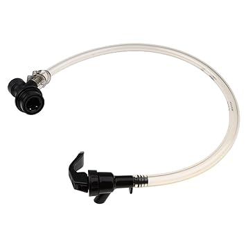 MagiDeal 50cm bier Zapfhahn kugelschloss Disconnect für Cornelius Home Brew Keg