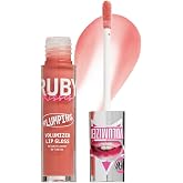 Ruby Kisses Hyaluronic Lip Gloss, High-Shine Volumizing Plumping Hydrating