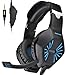 PECHAM Gaming Headset with Mic for New Xbox One, PS4,Nintendo Switch, PC - Surround Sound, Noise Reduction Game Earphone - Easy Volume Control - 3.5MM Jack for Smart phone, Laptops, computer