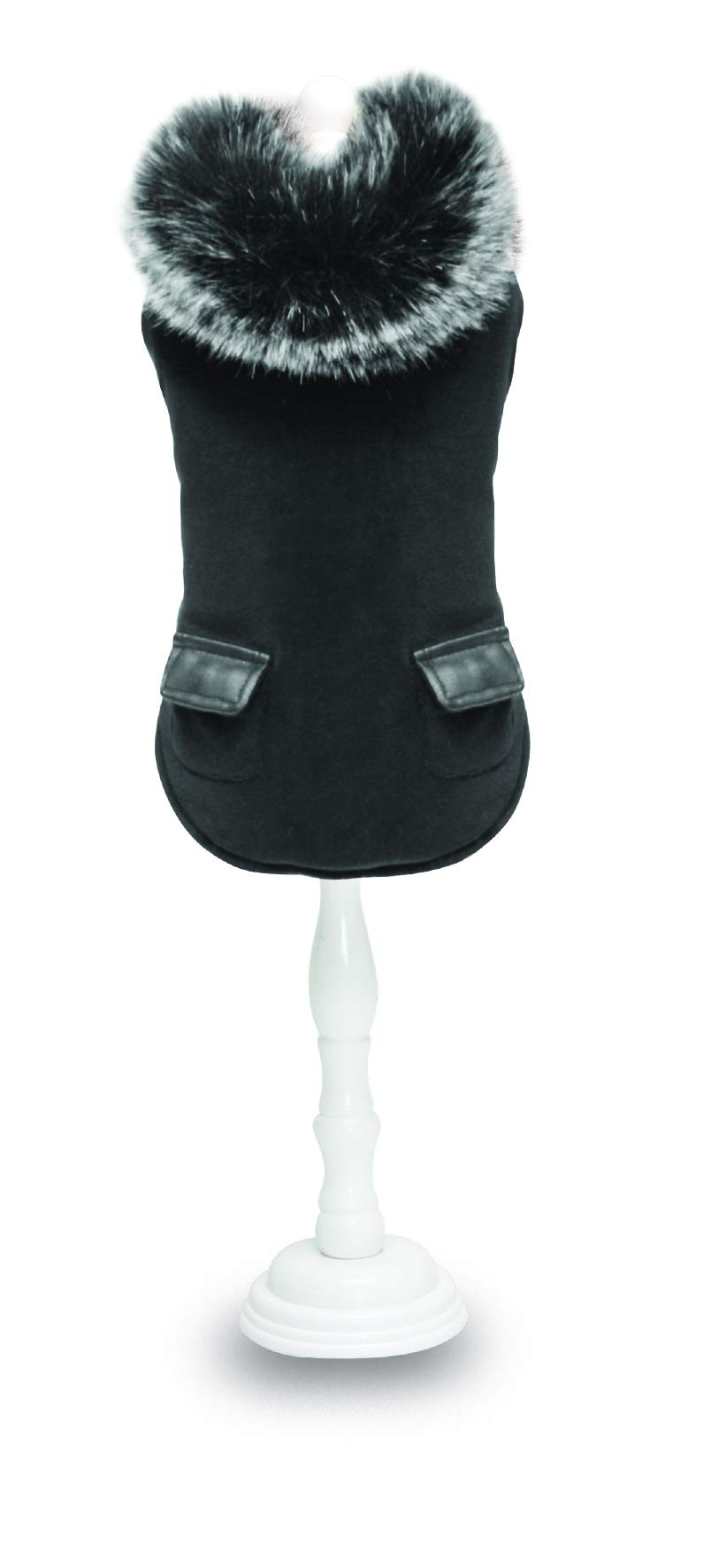 Croci C7274315 Dark Knight Quilted Jacket 50 cm