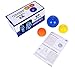TriPrime Myofascial Release Massage Ball set - 2 Spiky Balls - Physical Therapy, Foot Massager & Plantar Fasciitis with Deep Tissue Trigger Point Lacrosse Ball Roller - INCLUDES FREE Ebook