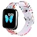 MLQSS Compatible with Versa Bands,Soft Silicone Sport Replacement Accessories Bracelet Wrist Strap Band Compatible with 2019 New Versa Smart Fitness Watch Women Men