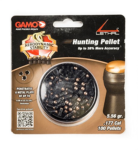 Gamo LETHAL .177CAL QTY100 BLISTER 632274054 Pellets .177 - //coolthings.us