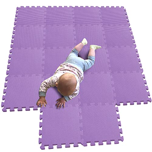 MQIAOHAM® Children Puzzle mat Play mat Squares