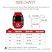 BINGPET Dog Ugly Christmas Sweater Classic Xmas Turtleneck Knitwear with Penguin Pattern, Pet Holiday Sweater Coat Winter Warm Cloth