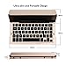 Foldable Bluetooth Keyboard, iEGrow F18 Universal Portable Bluetooth 3.0 Wireless Keyboard with Kickstand Holder For Apple iPad iPhone IOS, Andriod, Windows(Gold)