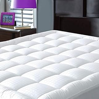 Jurlyne King Mattress Pad Cover Breathable Pillow Top Cotton