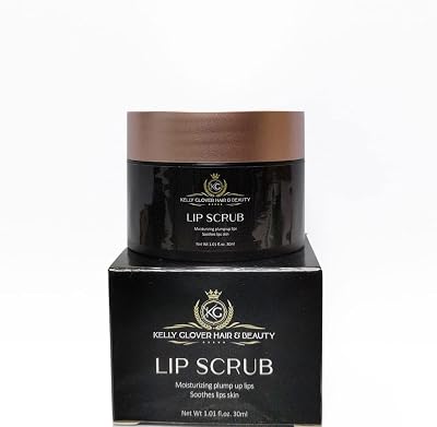 Kelly Glover Lip Scrub Strawberry Exfoliator Moisturiser Unisex Hydration