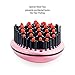 Hair Straightener Brush Anti Static Ceramic Heating Detangling Hair Brush Faster Straightening Styling Tools Hair Straightening Iron Pink Color