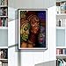 certainPL DIY 5D Diamond Painting Kits, Full Drill Crystal Rhinestone Diamond Embroidery Paintings Pictures, Household Arts Craft for Adults - African Women (C)
