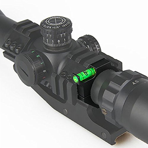 UniqueFire 25.4/30mm Scope Bubble Level Ring Mount Holder Gradienter ACD Adapter For Long Range Sight Outdoor Activities (ACD01_ 25.4mm/1 inch)