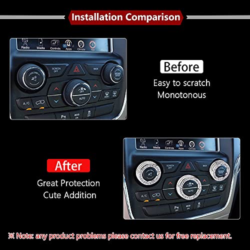 LECART for Jeep Cherokee Accessories 20142021 Bling Grand Cherokee