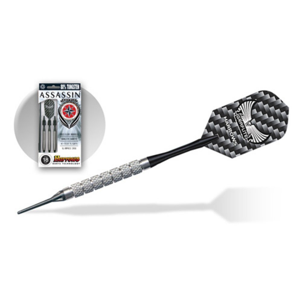 Harrows Assassin 80% Tungsten Soft Tip Darts - 18
