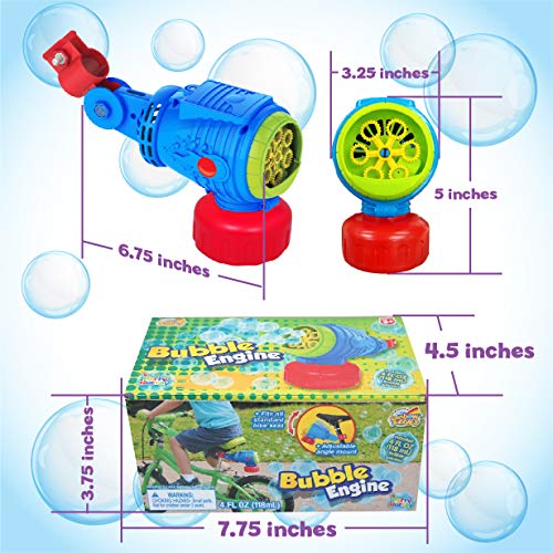 Bicycle/Scooter Bubble Machine, Motorized, Rainbow Bubbles Pricepulse