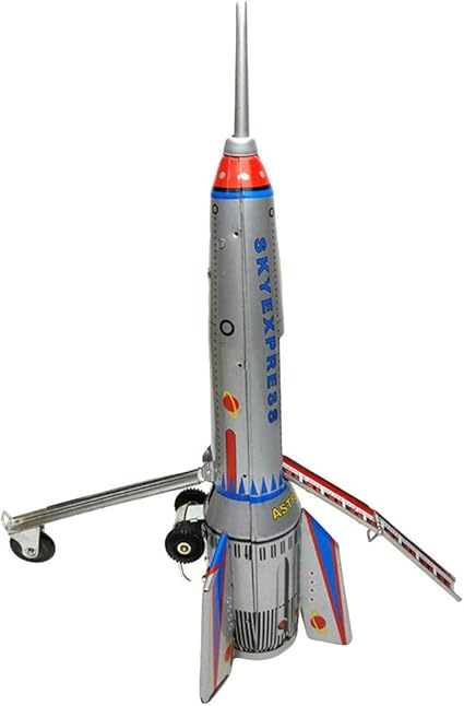 tin rocket toy