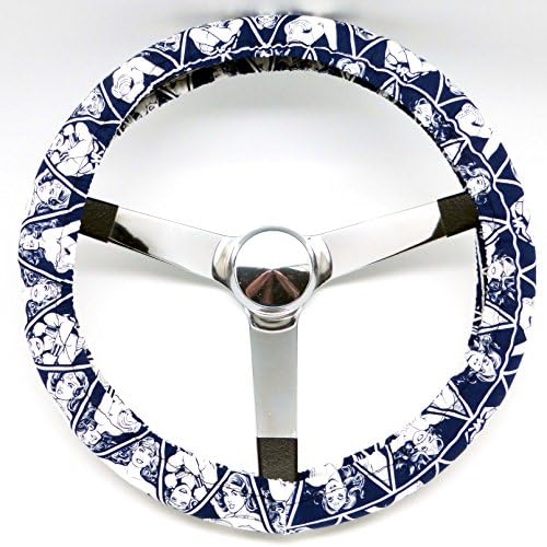 Mana Trading Handmade Steering Wheel Cover Wonder Woman Blue