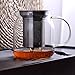 WarmCrystal, Glass Tea Kettle, Stainless Steel Infuser and Removable Filter Spout to Seperate Tea and Water(22 oz)