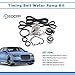 ECCPP Timing Belt Water Pump Kit Fit for 2005-2010 Hyundai Tiburon Elantra Tucson Kia 2.0L