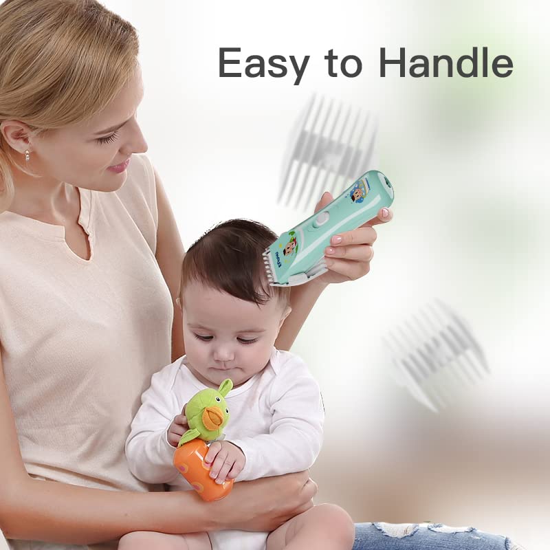 ENSSU Quiet Baby Hair Clippers, Lower Noise Haircut Trimmers for