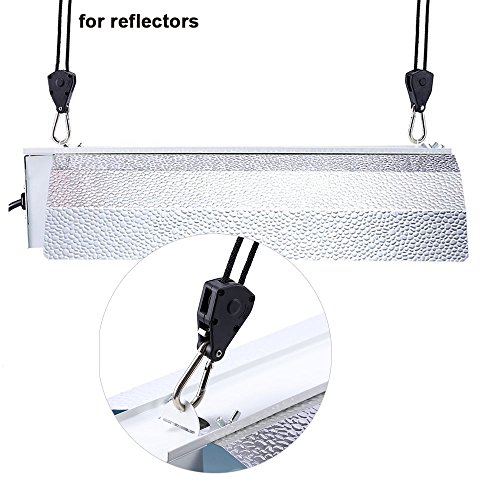 VIPARSPECTRA 6 Pair of 1/8 inch Heavy Duty Adjustable Grow Light Rope