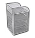 EasyPAG Mesh Desk Organizer 3 Drawer Mini Hutch, Silver