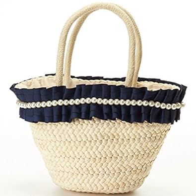 Amazon ミッシュ マッシュ Misch Masch パールとフリルのかご