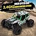 STOTOY RC Truck Remote Car,High Speed Off Road Monster Truck-1/16 Scale 2WD 2.4Ghz Radio Controlled Electric Truggy-Best Gift for Kids, Green