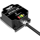 [RS485 Modbus Vibration Sensor] WTVB01-485 IP68 Waterproof Transducer Ar-Duino, 3-Axis Acceleration Angular Velocity Vibration(Amplitude+Frequency+Displacement+Speed) Detector, Motor Monitor Module