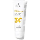 IMAGE Skincare DAILY PREVENTION Sheer Matte Moisturizer, SPF 30 Broad Spectrum Sunscreen for Shine Control