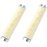 2 Pack Motorcycle Steel Baffles With Packing Baffle Diameter 1.85" | Length 10 For 2.0" Outer Dimension Pipe Universal