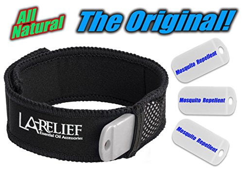 Mosquito Repellent Bracelet, Plus 4 essential oils Diffuser Refills Set, 100% Pure Therapeutic Grade. Guaranteed to work ! No Spray or oil mess. All natural - Deet free. Life time guarantee !(black) Mosquito Repellent Bracelet, Plus 4 essential oils Diffuser Refills Set, 100% Pure Therapeutic Grade. Guaranteed to work ! No Spray or oil mess. All natural - Deet free. Life time guarantee !(black)