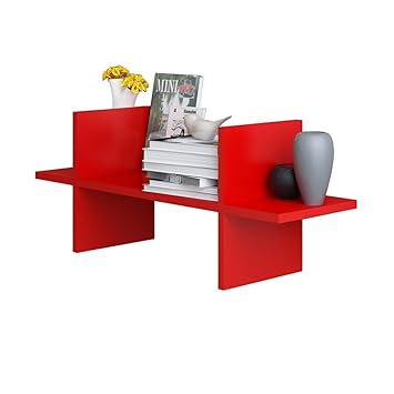 Amazon De Wxp Kitchen Furniture Home Einfache Wandregale Wohnzimmer Kreative Trennwande Wandbehang Buro Bucherregal Moderne Einfache Rahmen Rot 60x20x30 Cm Kuchenschranke Und Besteckschranke Farbe Red