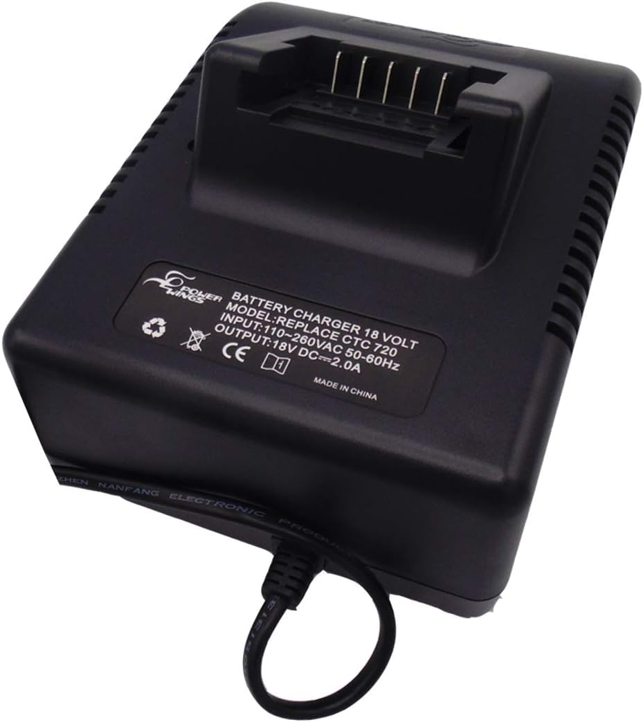 CTC720 Charger Replace For 18V Snap on charger, Replace For Snap on battery 18V CTB8185 CT7850 CDR7850H CTL7850 CTB7185 CTB8185 CTB8187