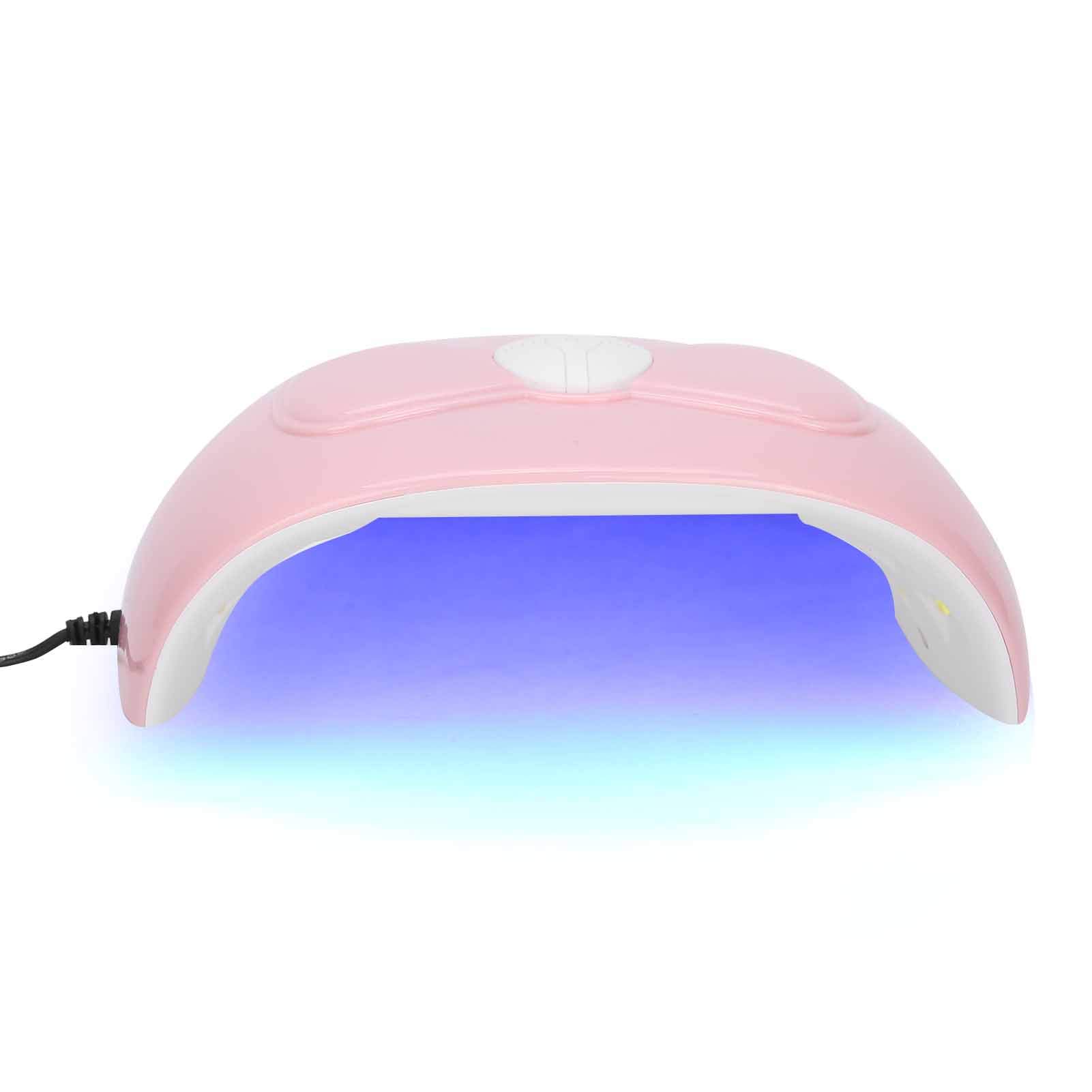Gel Nail Polish Curing Lamp, LED UV Nail Light 54W for Nail Salon for Home