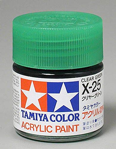 Tamiya Acrylic X25 Gloss,Clear Green