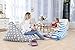 Aubliss Stuffed Animal Storage Bean Bag Chairs Cover, 50