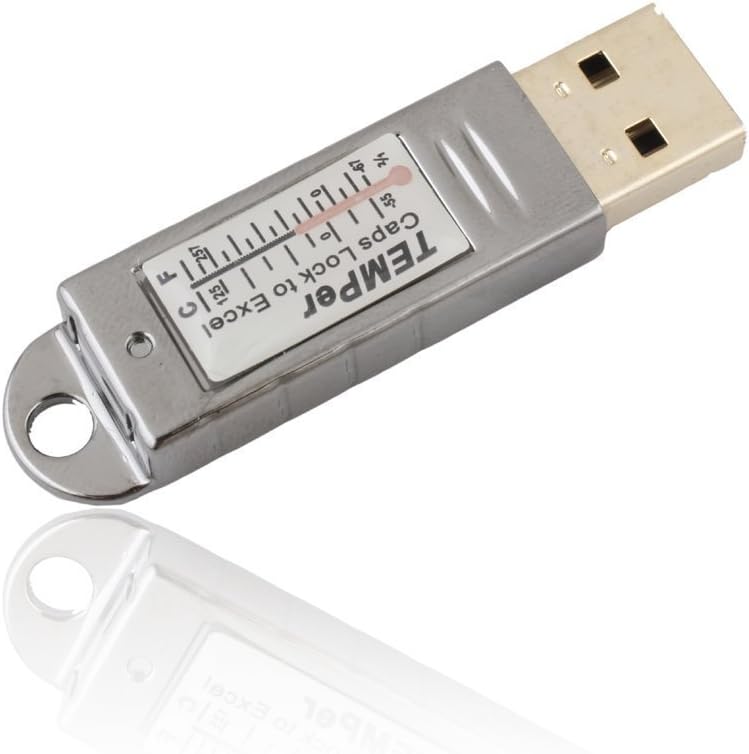 HAOKIA USB Thermometer Temperature Data Logger Record for PC Laptop