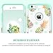 BENTOBEN Case for iPhone 6s/6, Pretty Pineapple Super Slim Hard PC Soft Rubber Glossy Anti-Scratch Shock Proof Impact Resistant Girl Women Protective Case Cover for Apple iPhone 6/6s 4.7