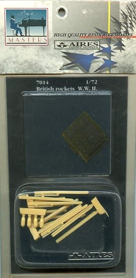 Amazon Com Aires 1 72 Wwii British Rockets Resin Pe Detail Set 7014 Toys Games