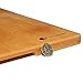Extra Large Rolled Bamboo Cutting Board with Drip Groove 18x12