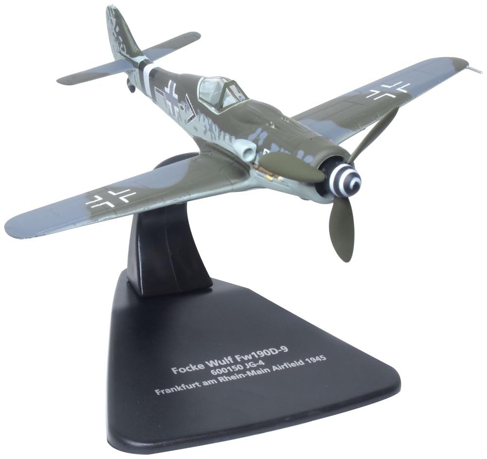 Oxford Diecast 1:72 Focke Wulf 190D 600150 JG-4. Frankfurt am.Rhein 1945 Collectable model AC113