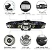 USB Rechargeable LED Headlamp Flashlight With 3 Modes Induction switch-Super Bright,Waterproof,Impact Resistant,LightWeight,Comfortable,Running,Walking,Camping, Reading, Hiking & More, Cable Included