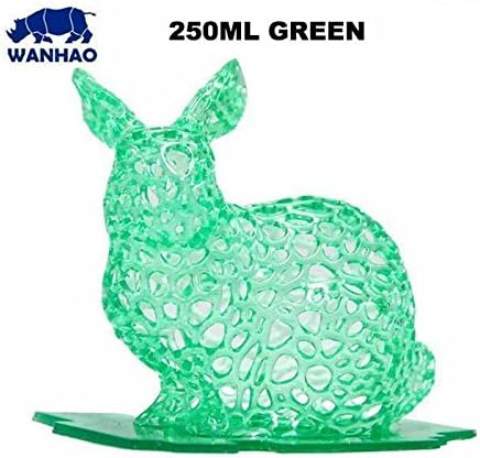 Wanhao 3D Printer 250ML UV Resin (Green)