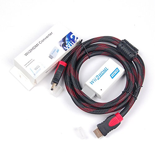 image for WOVTE Wii to HDMI Converter Real 720P 1080P HD Output Video Audio Conv