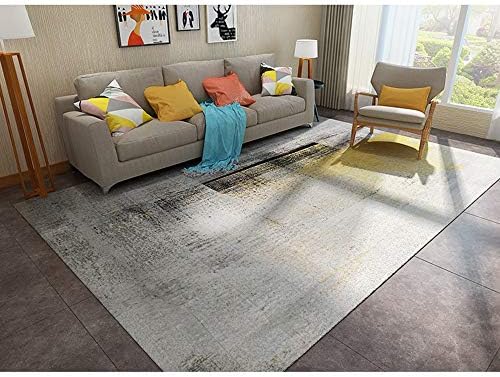 ETH Light Simple Indoor Living Room Bedroom Home Silky Smooth Carpet Mat Nordic American Modern Abstract Printed Bedside Carpet Halloween carnival (Size : 200 * 300)